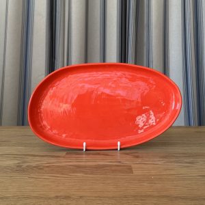 Batch - Small Oval Platter Tomato