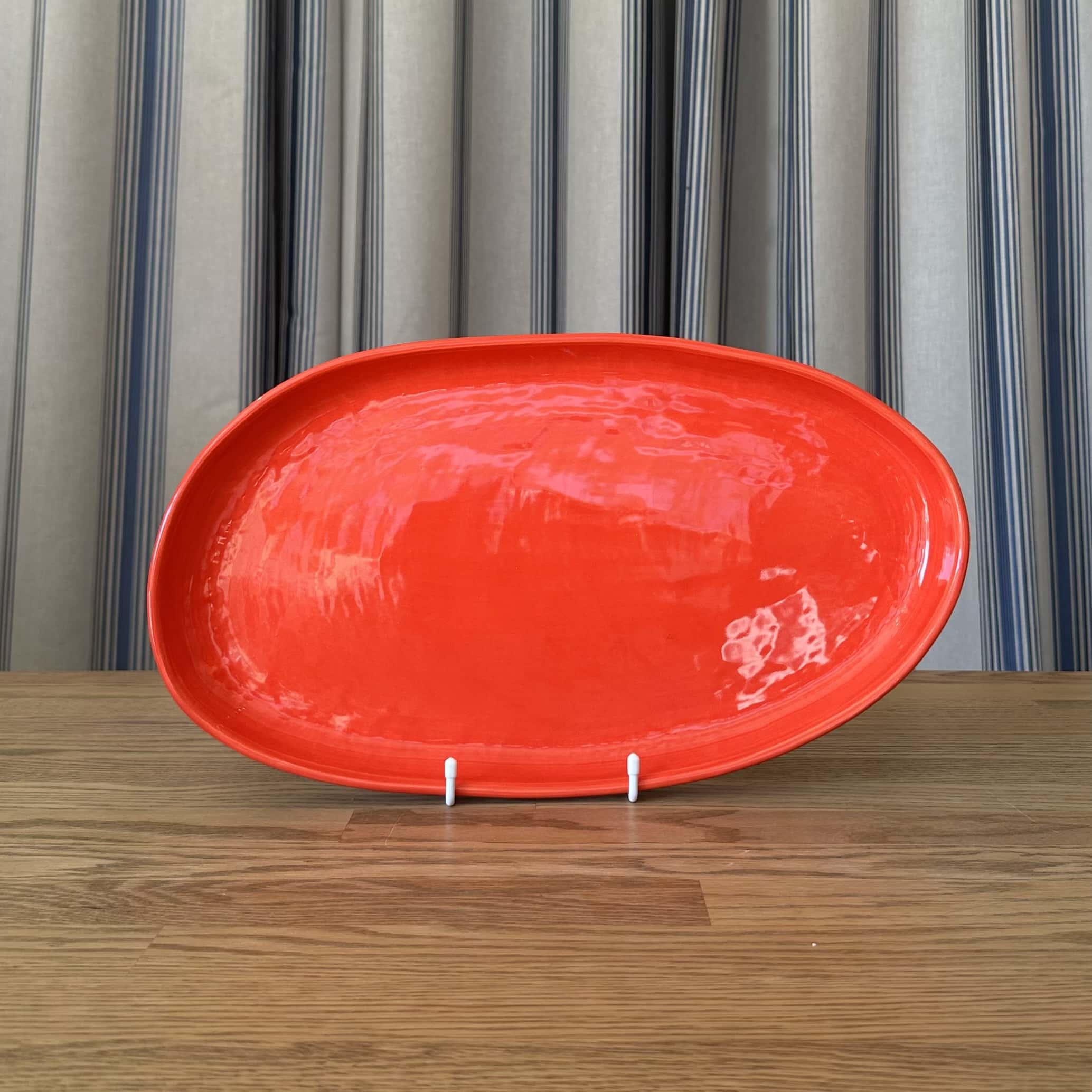 Batch - Small Oval Platter Tomato