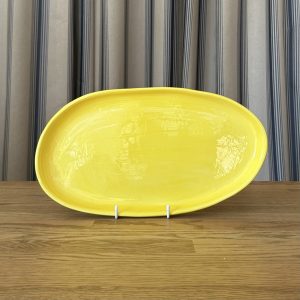 Batch - Small Oval Platter Yellow