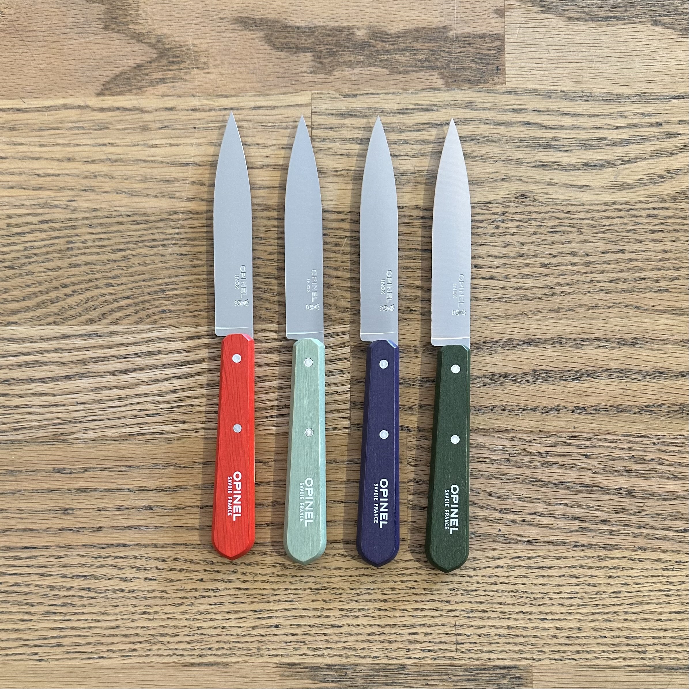 Opinel - N°112 Stainless Steel Paring Knives 4PC Set - Paysage