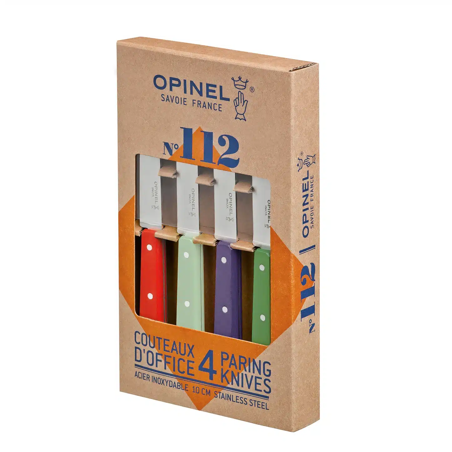Opinel - N°112 Stainless Steel Paring Knives 4PC Set - Paysage - Image 2