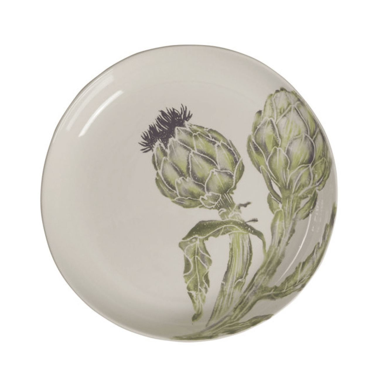 Italian - Vegetables Artichoke Serving Bowl