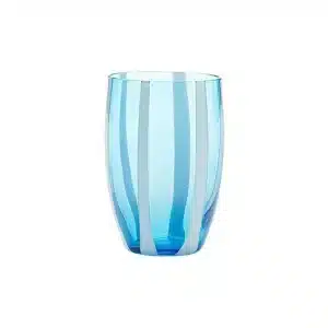 Zafferano Italy - GESSATO Aquamarine Tumbler Pair