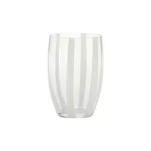 Zafferano Italy - GESSATO Clear Tumbler Pair