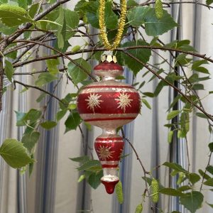 JACKA DESIGN - Decoration Vintage Red Finial