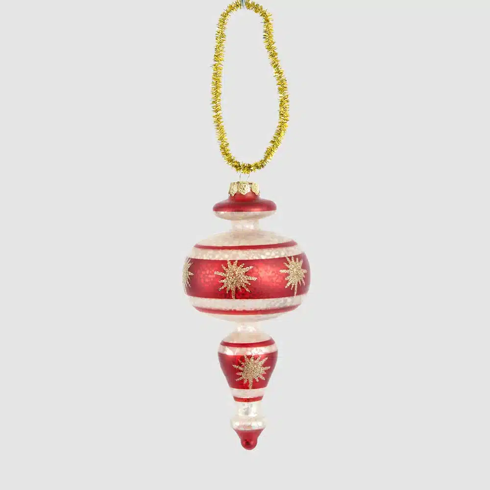 JACKA DESIGN - Decoration Vintage Red Finial - Image 2