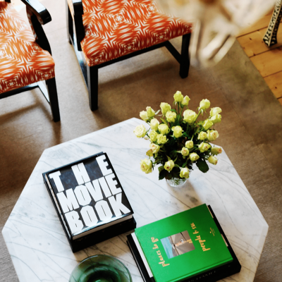 Interior styling, coffee table decor